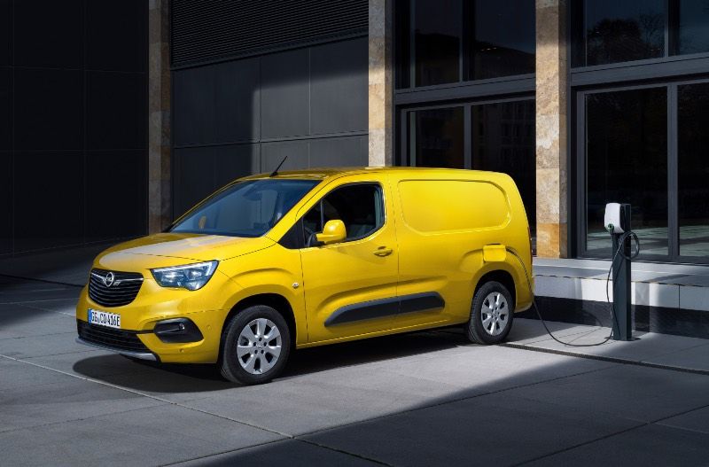 opel furgoneta electrica 2021