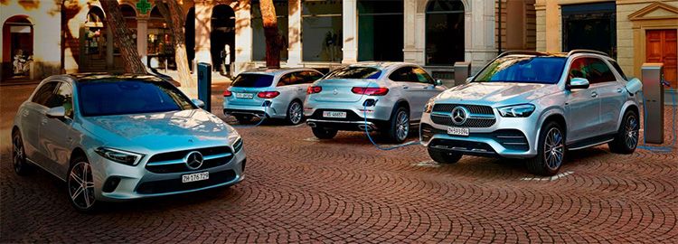 PHEV de Mercedes-Benz. coches hibridos enchufables