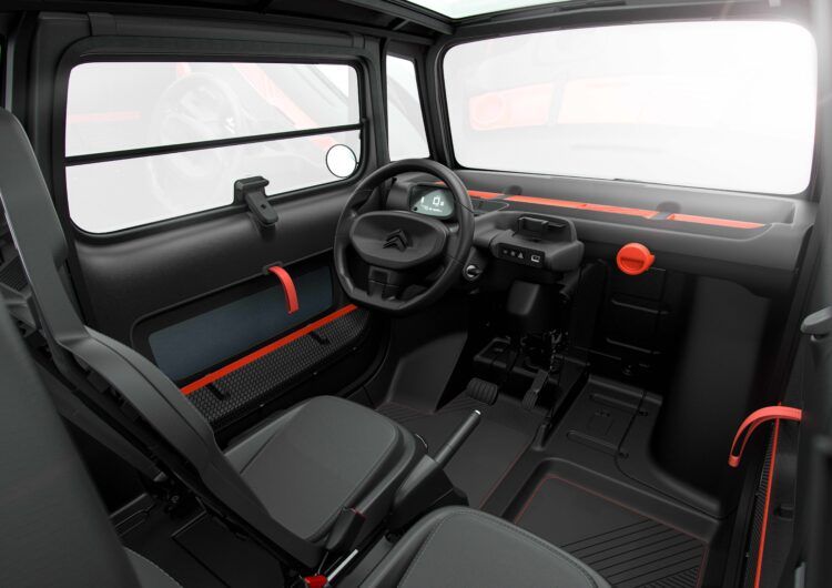citroën ami diseño interior