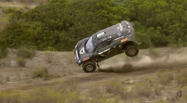Vuelco de Stéphane Sarrazin, de Veloce Racing.