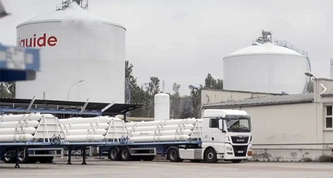 Proyecto HyAMMED en el que participan Air Liquide e IVECO.