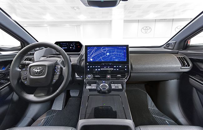 Interior del bZ4X