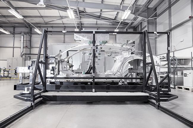 Plataforma para el Polestar 5