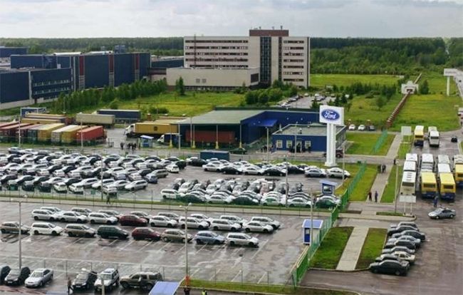 Planta de Ford en San Petesburgo.