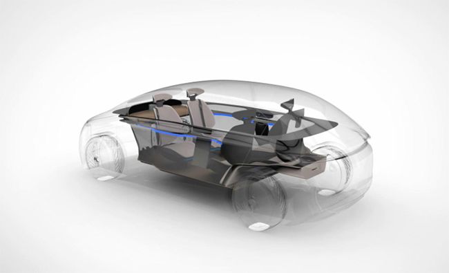configuración del espacio interior.