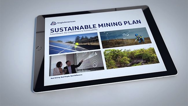 Estrategia FutureSmart Mining™ de Anglo American.