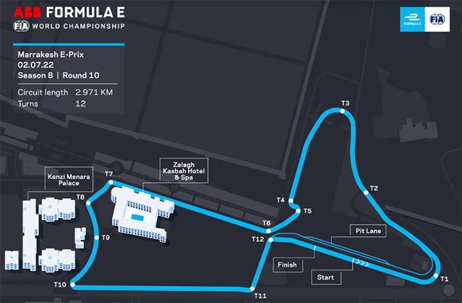 Circuito del E-Prix de Marrakech
