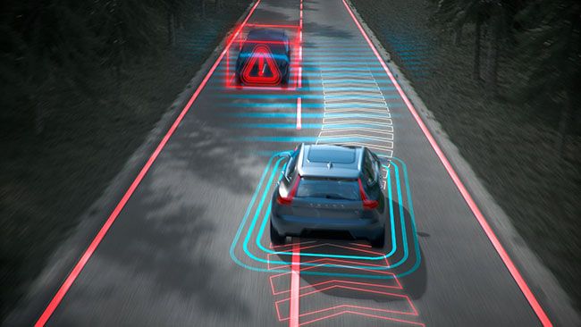 Volvo Cars y el aviso involuntario de cambio de carril.