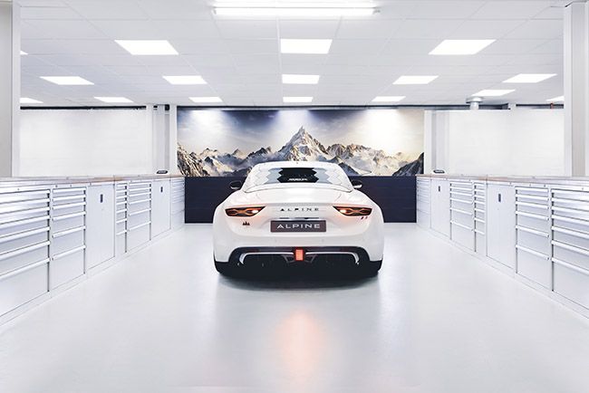 Prototipo semidescapotable de Alpine