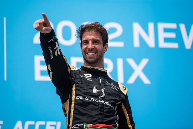 Antonio Felix da Costa (PRT), DS Techeetah, 1st position, podium