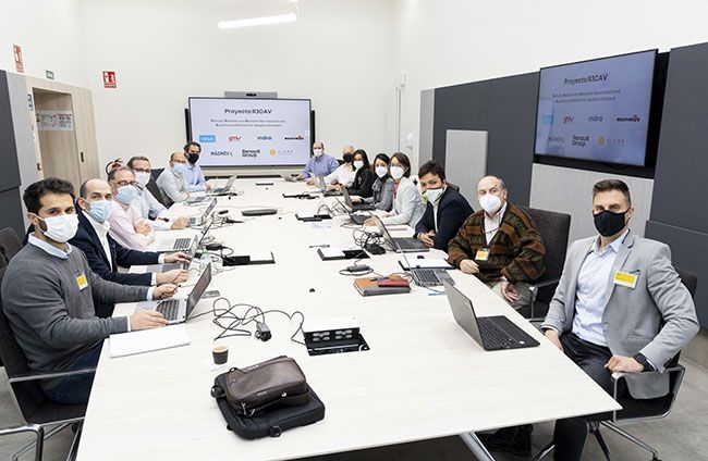 Reunión del proyecto.