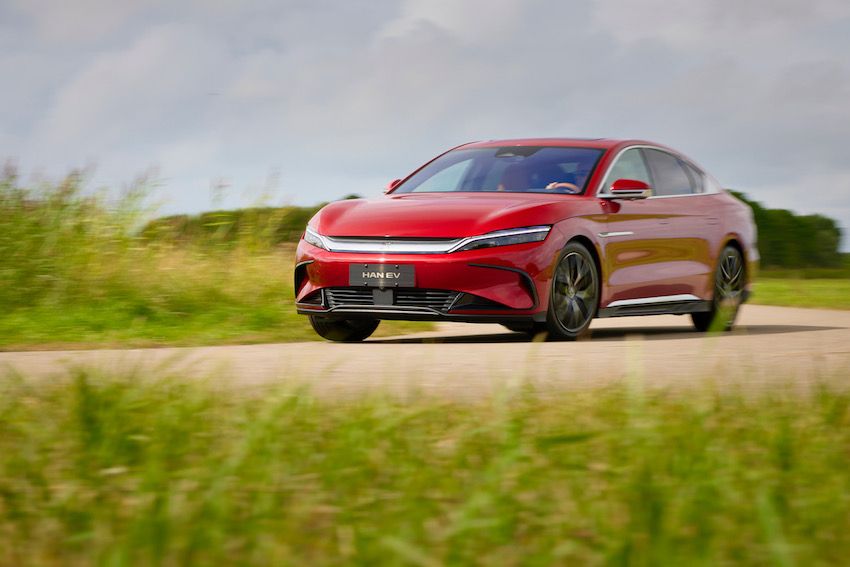 coches eléctricos BYD Han EV