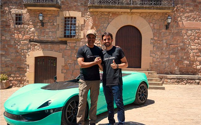 El campeón del Dakar y Baltasar López