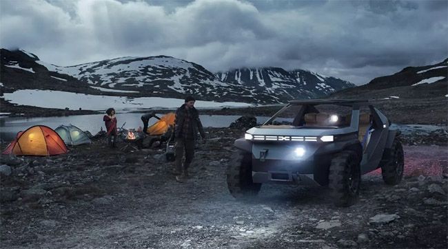 El concept es una laboratorio de ideas de Dacia