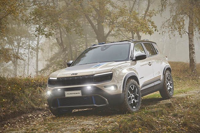 El Avenger se prepara para la conducción offroad
