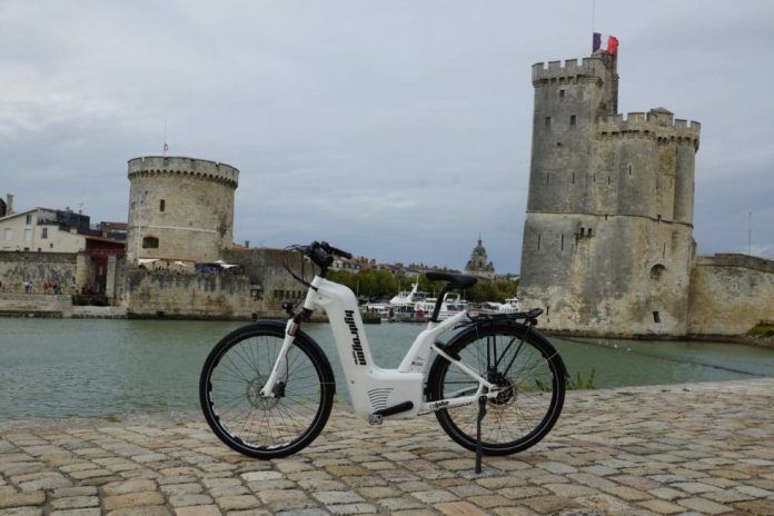 bicicleta propulsada por hidrógeno