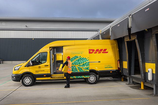 La Ford E-Transit para DHL.