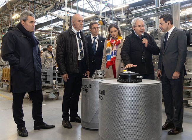 Inauguración del proyecto en la planta de Sevilla