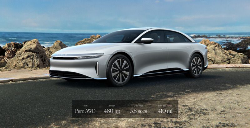 Lucid Air Pure AWD
