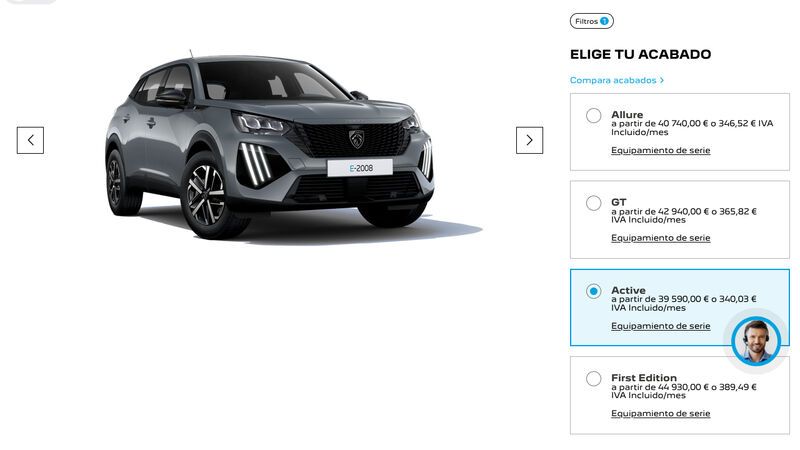 Precios Peugeot e-2008