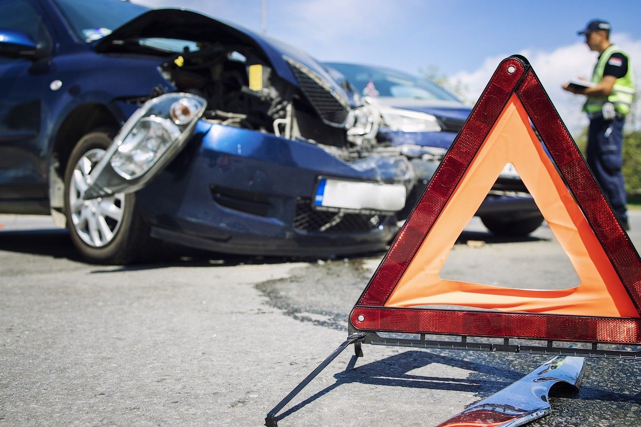 Accidente de tráfico consumo de cocaína