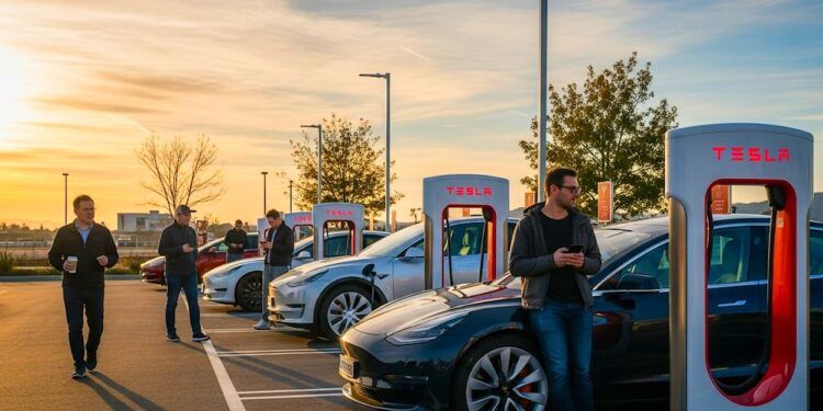 supercargadores Tesla