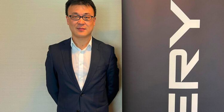Charlie Zhang, vicepresidente ejecutivo de Chery
