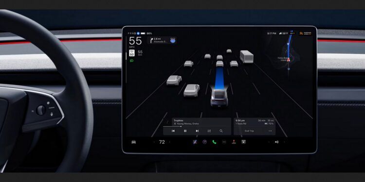 Tesla Model Y autónomo