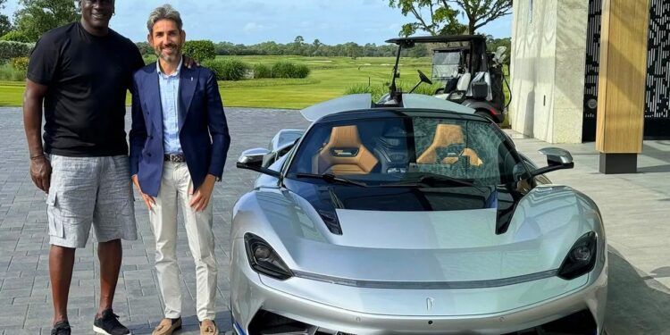 Pininfarina Battista Targa de Michael Jordan