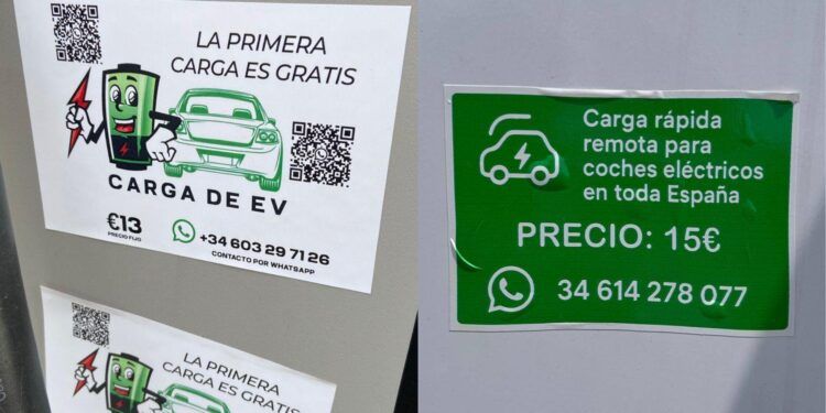 estafas recarga coches eléctricos